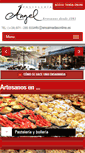 Mobile Screenshot of pasteleriaangel.com